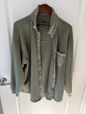 Aerie Lumberjane Fleece Shirt Size Extra Large